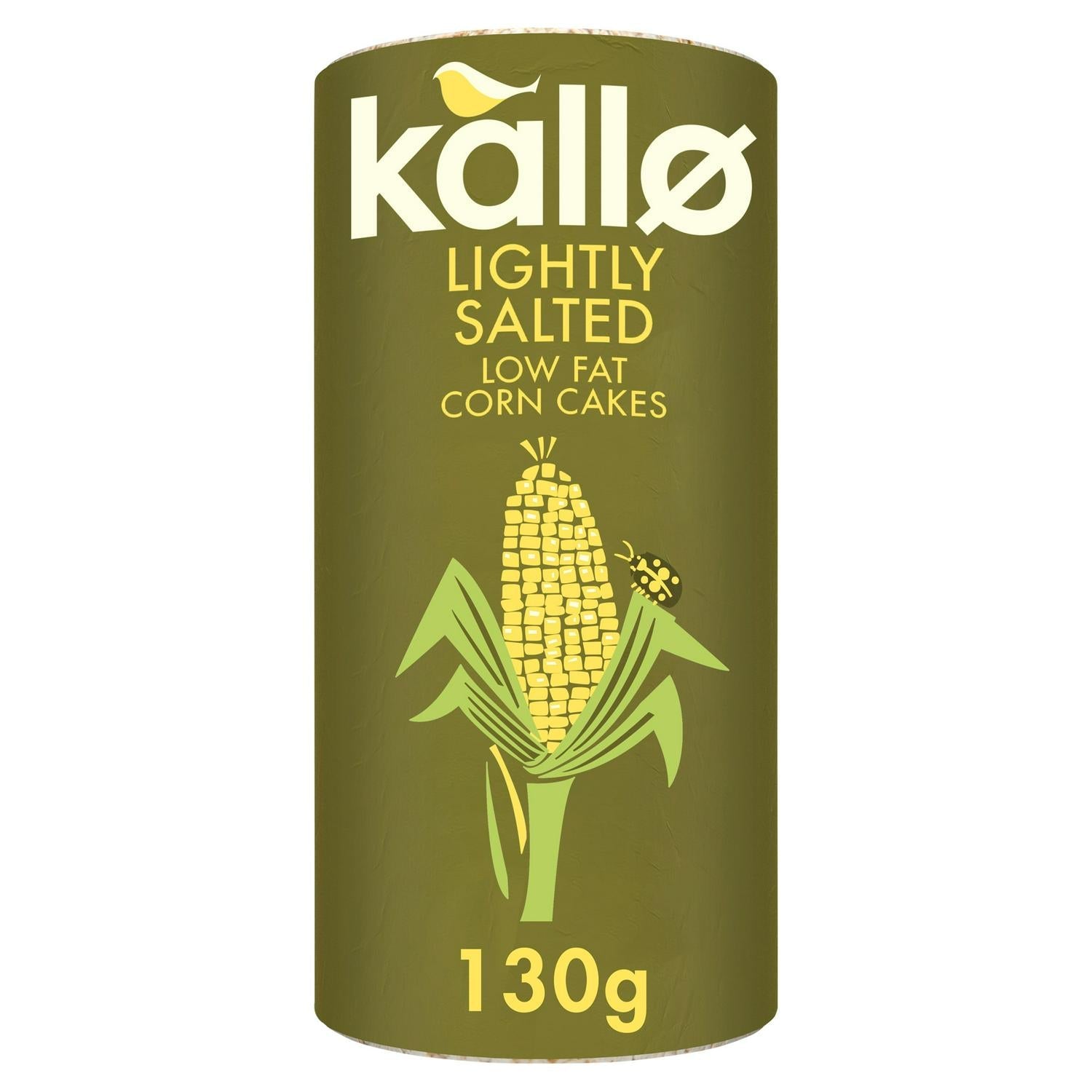 WSO -  Kallo Lightly Salted Corn Cakes 130g 1X12