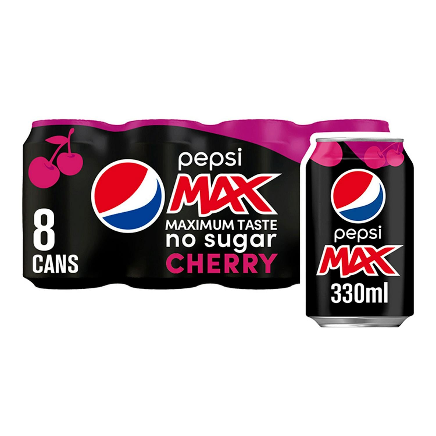 WSO - Pepsi Max Cherry Cans 8x330ml