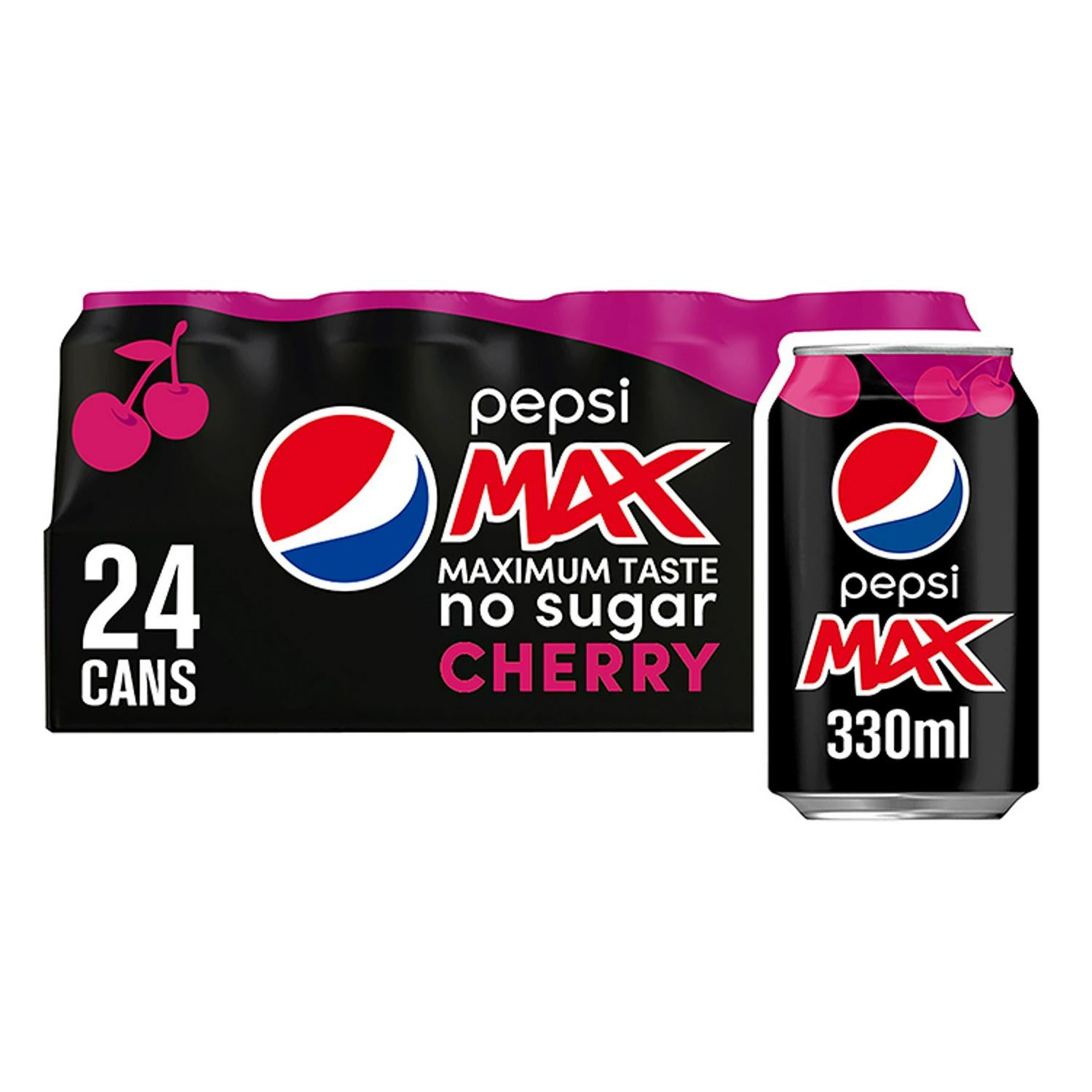 WSO - Pepsi Max Cherry Cola 24x330ml