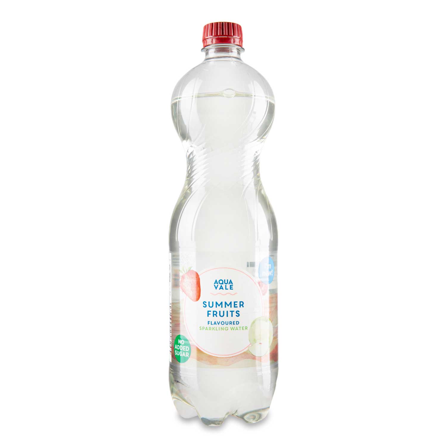 WSO - Aqua Vale Summer Fruits Flavoured Sparkling Water 1l 1 x 12