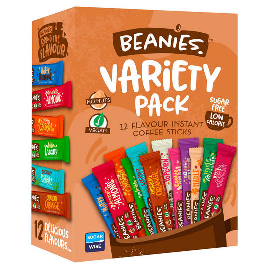 WSO - Beanies 12 Flavour Variety Pack 1x 6