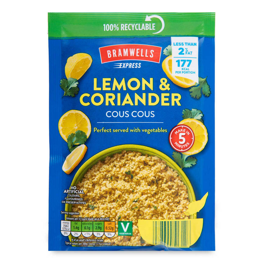 Make in Minutes Lemon & Coriander Cous Cous