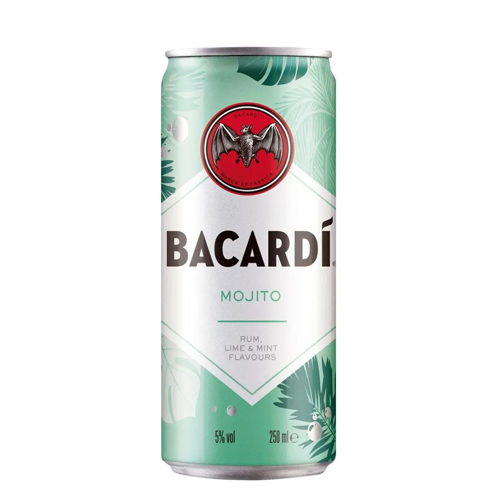 WSO -  Bacardi Mojito 250ml Can 1x12