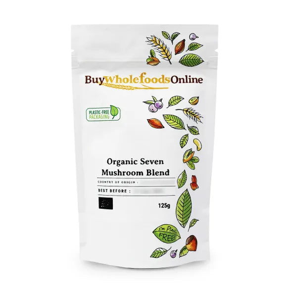 Organic Seven Mushroom Powder 125g