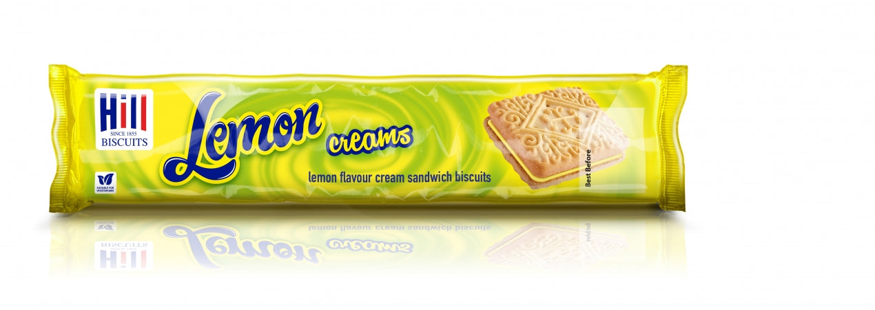 WSO - Hill Biscuits LEMON CREAMS 150g 1x36