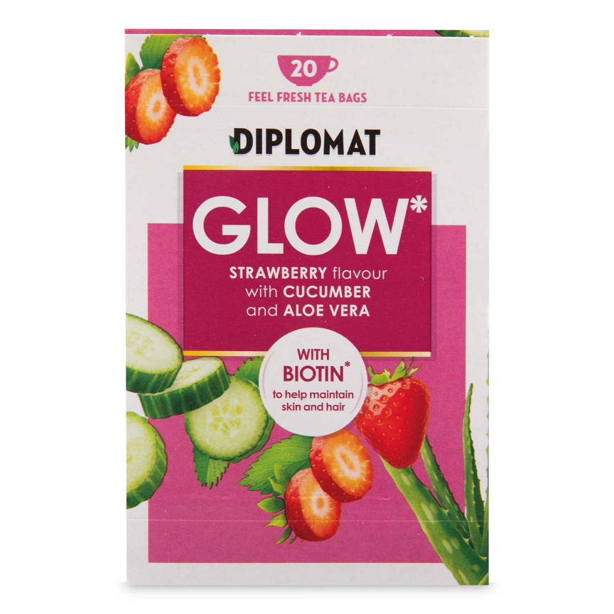 Diplomat Glow Tea Bags 20 Pack