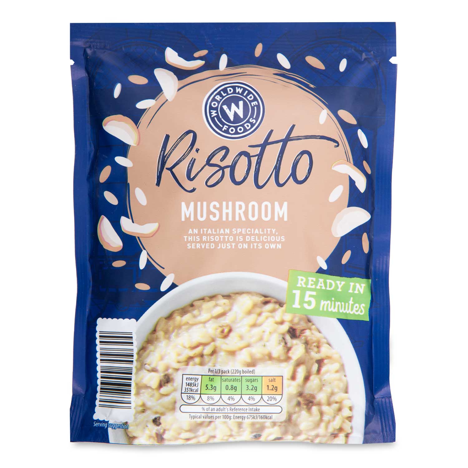 Worldwide Foods Mushroom Risotto 200g