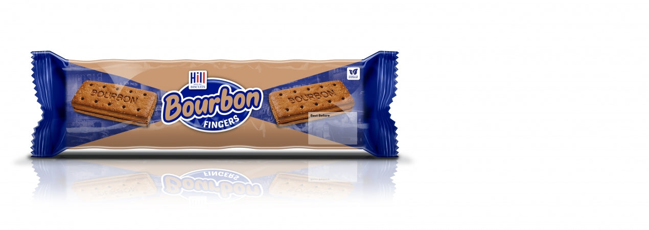 WSO - Hill Biscuits BOURBON FINGER CREAMS 200g 1x24