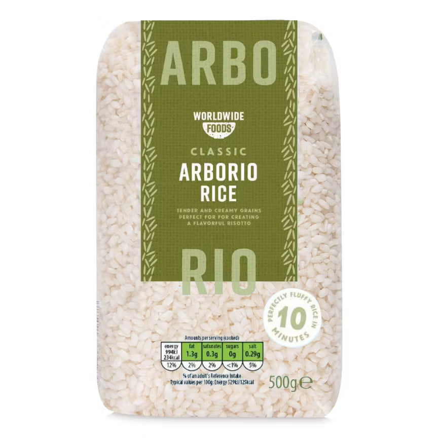 Worldwide Arborio Rice 500g