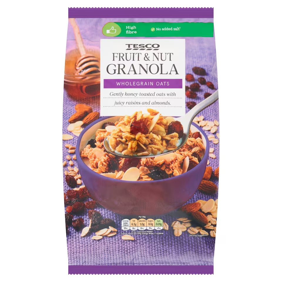 WSO - Tesco Fruit & Nut Granola 1Kg 1x8