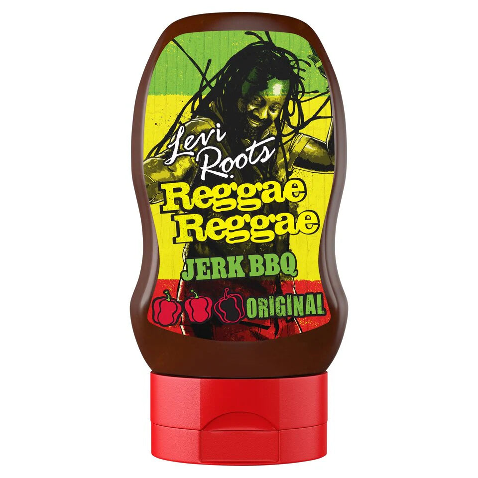 WSO -Levi Roots Reggae Jerk Bbq Sauce 330G 1X6