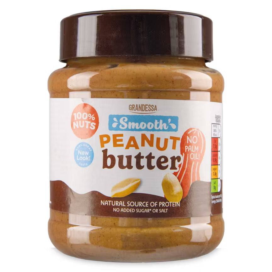 Grandessa 100% Smooth Peanut Butter 340g
