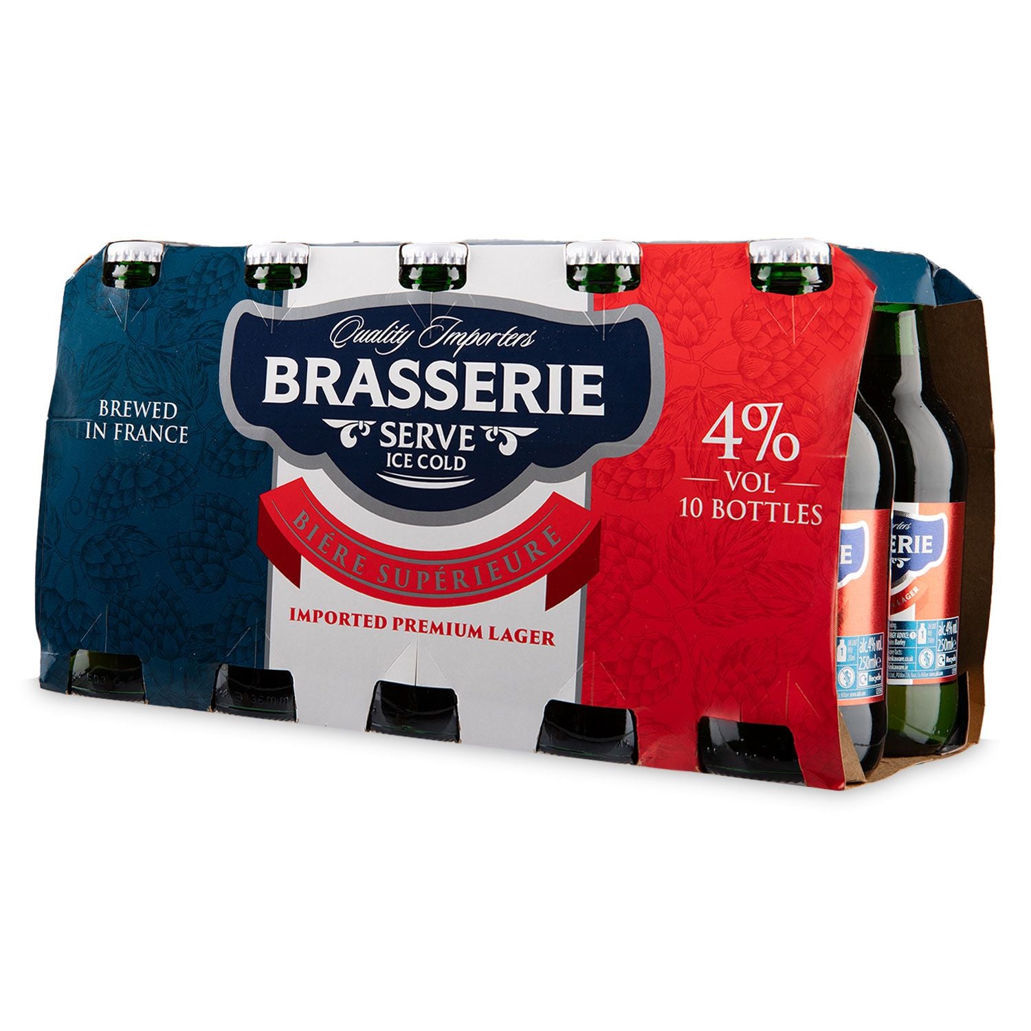 WSO - Brasserie Bière Supérieure Imported Premium Lager 10x250ml