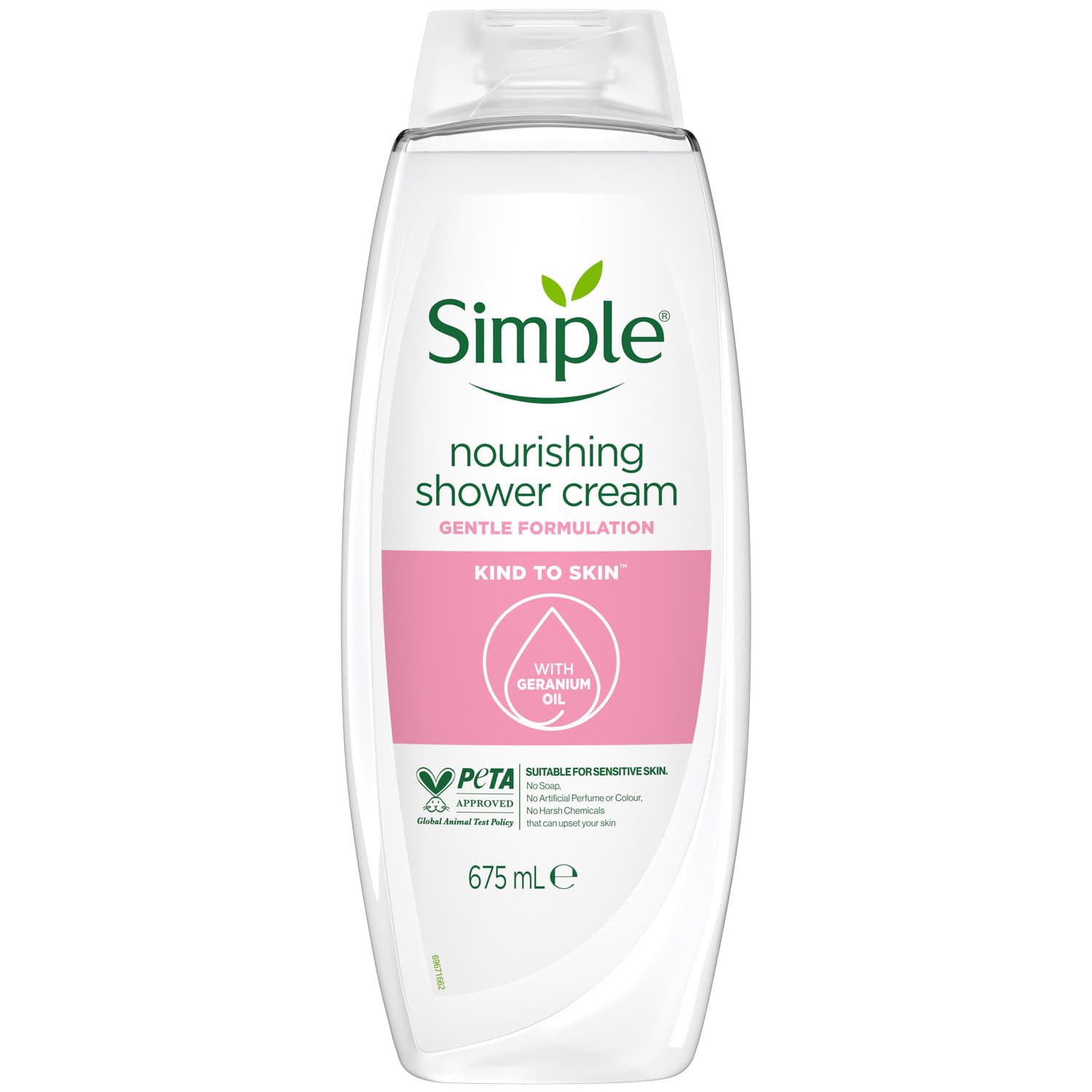 Simple Nourishing Shower Cream 675ml