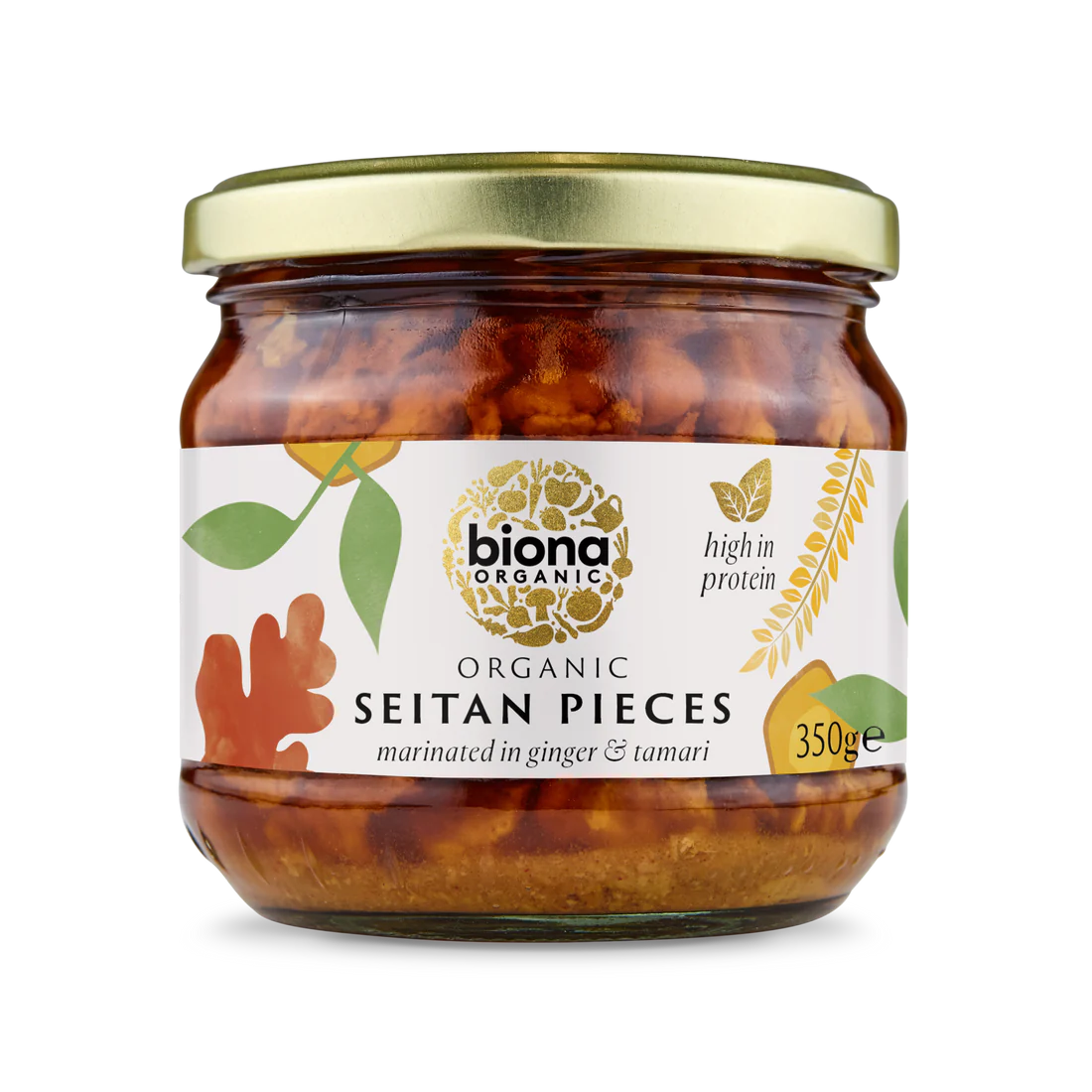 Biona Organic SEITAN PIECES IN GINGER AND SOYA SAUCE 350g
