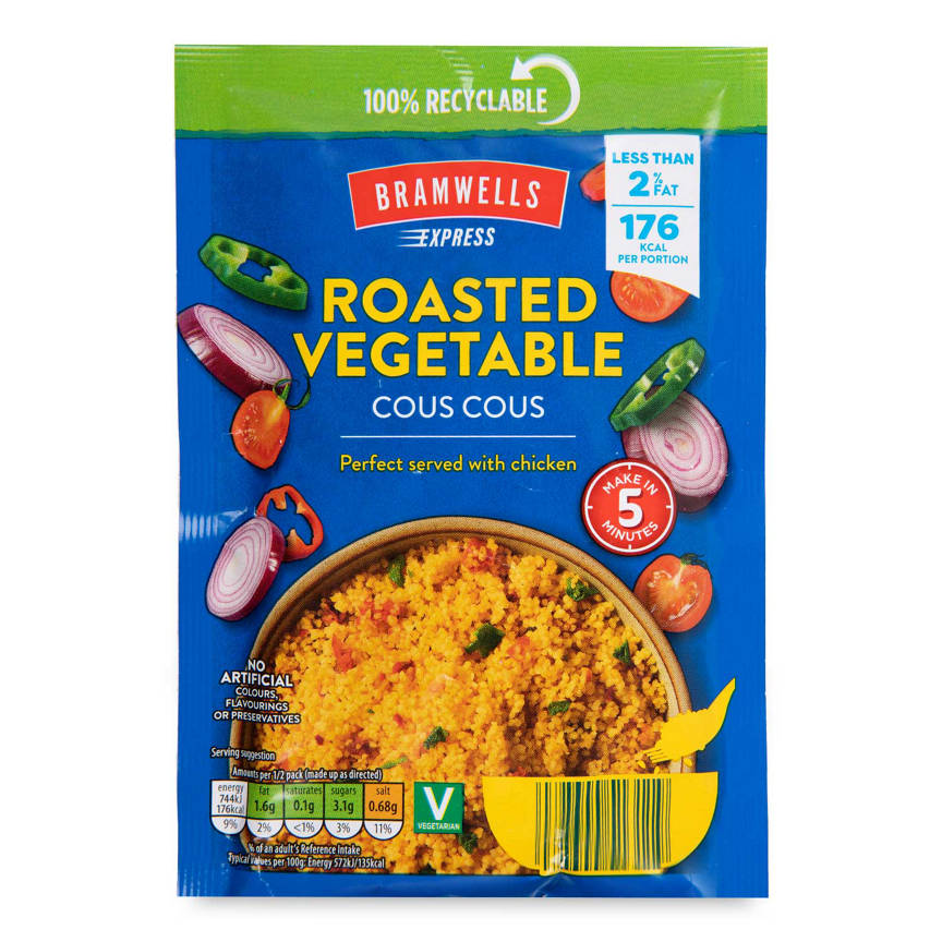 Make in MinutesRoasted Vegetable Cous Cous