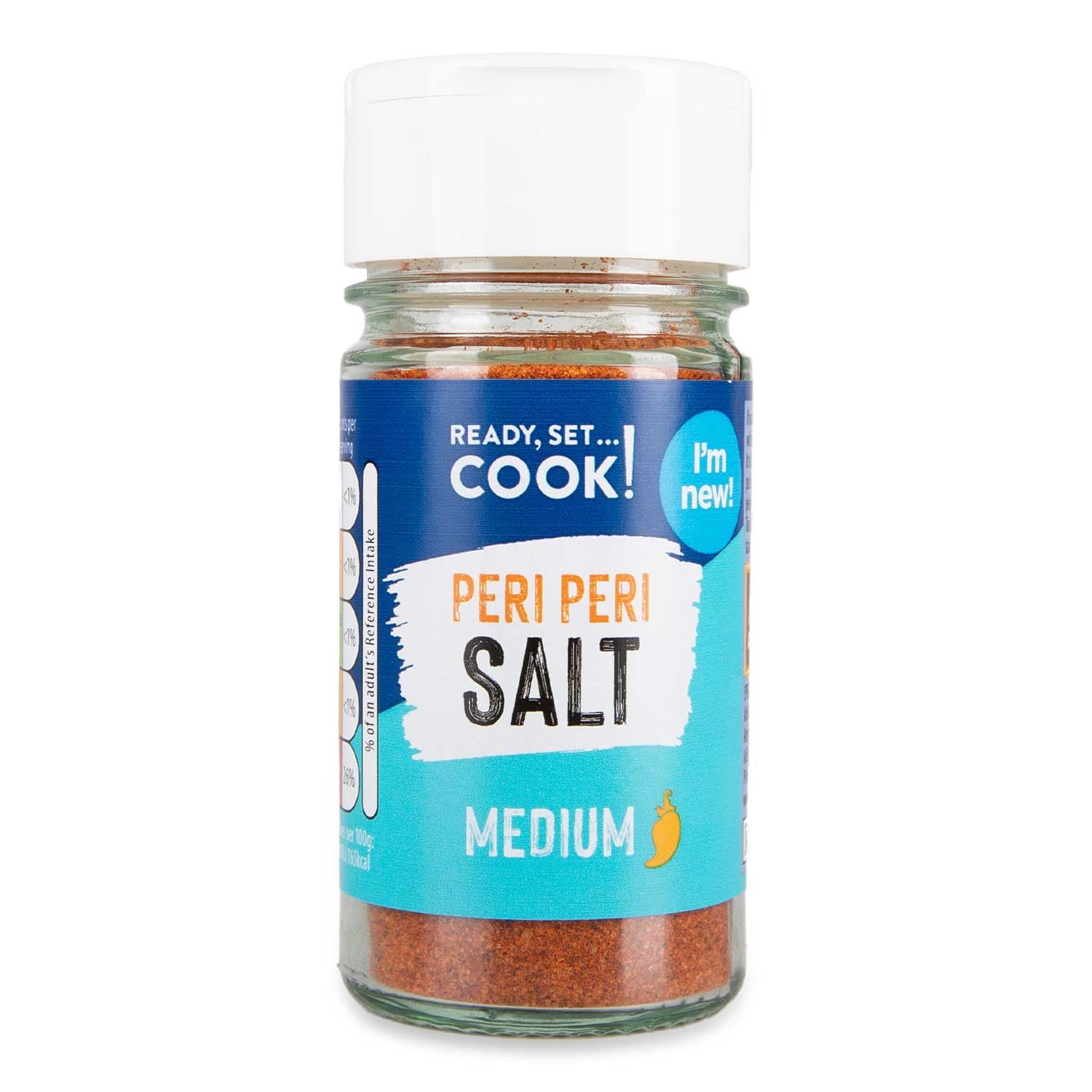 WSO -  Ready, Set, Cook! Peri Peri Salt 75g 1x6