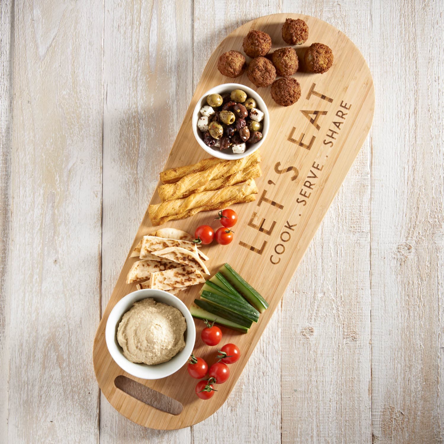 Slogan Serve Board - Let's Eat
