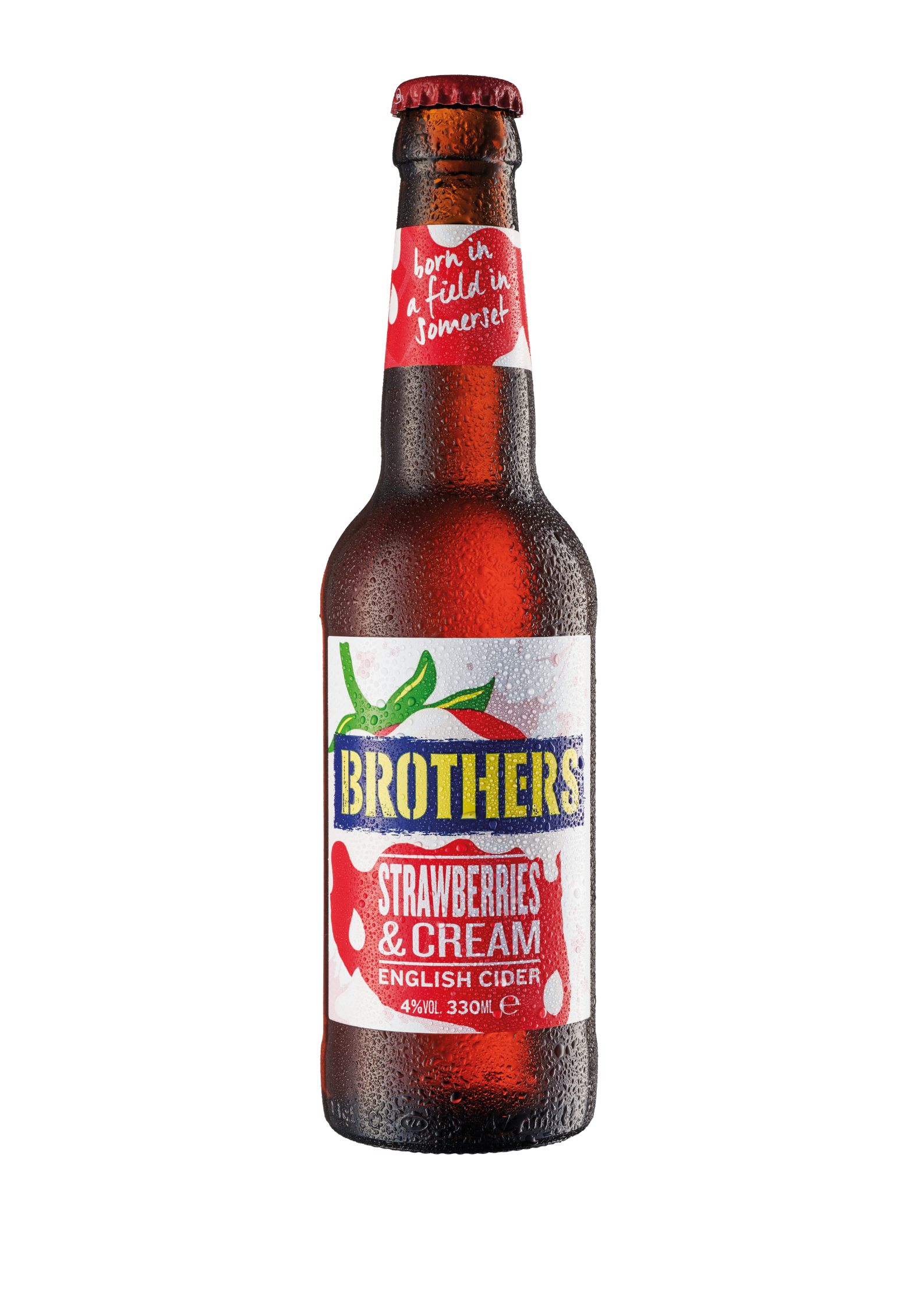 Brothers Strawberries & Cream Cider Bottle 330ml