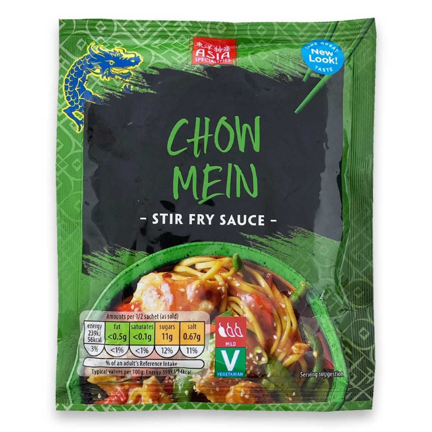 WSO -  Asia Specialities Chow Mein Stir Fry Sauce 120g 1X12