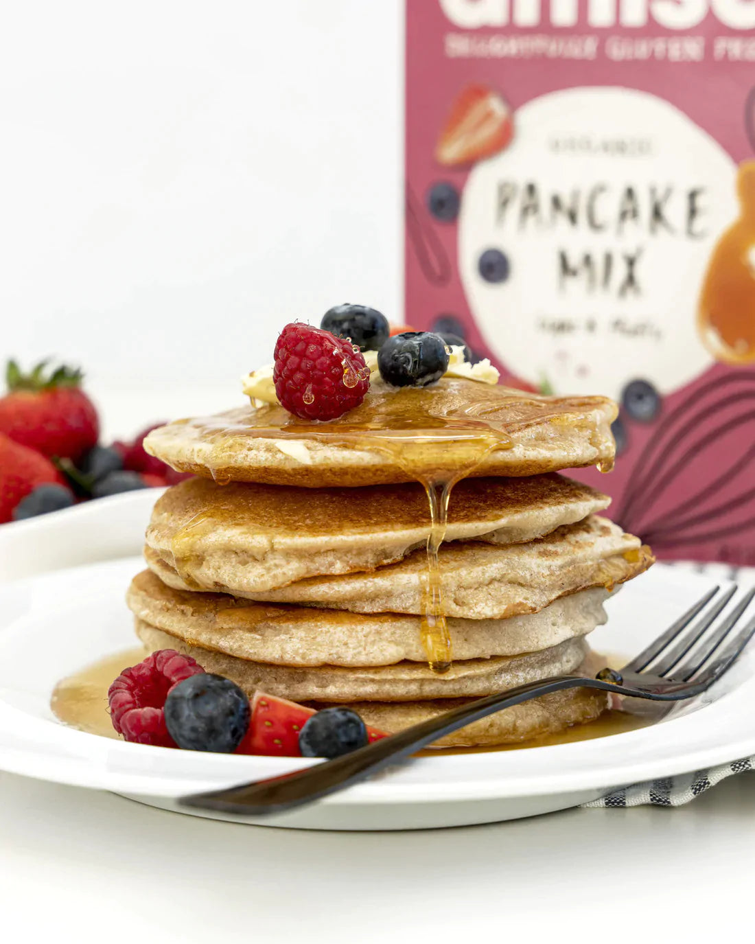 WSO - Amisa GLUTEN FREE PANCAKE MIX  6x(2x180g)