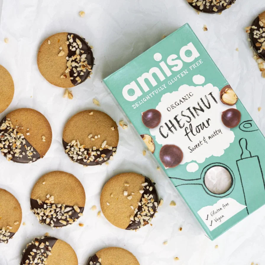 WSO - Amisa GLUTEN FREE CHESTNUT FLOUR 6x350g