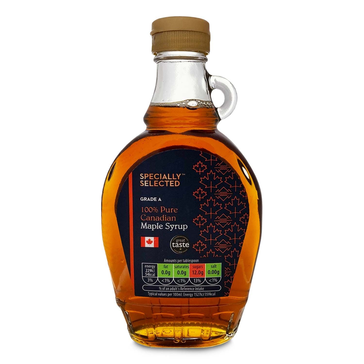 Specially Selected 100 Pure Canadian Maple Syrup Grade A 250ml