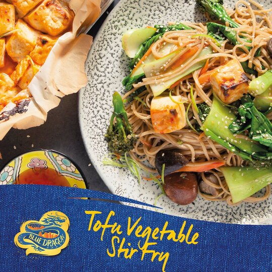 WSO - Blue Dragon Chow Mein Sachets 12x120g