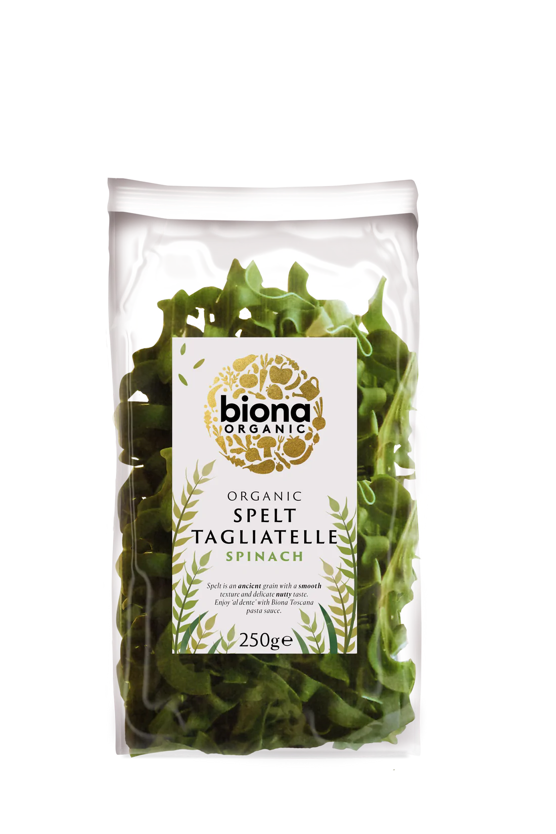 Biona Organic SPELT SPINACH TAGLIATELLE 250g