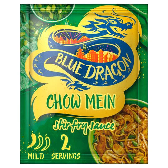 WSO - Blue Dragon Chow Mein Sachets 12x120g