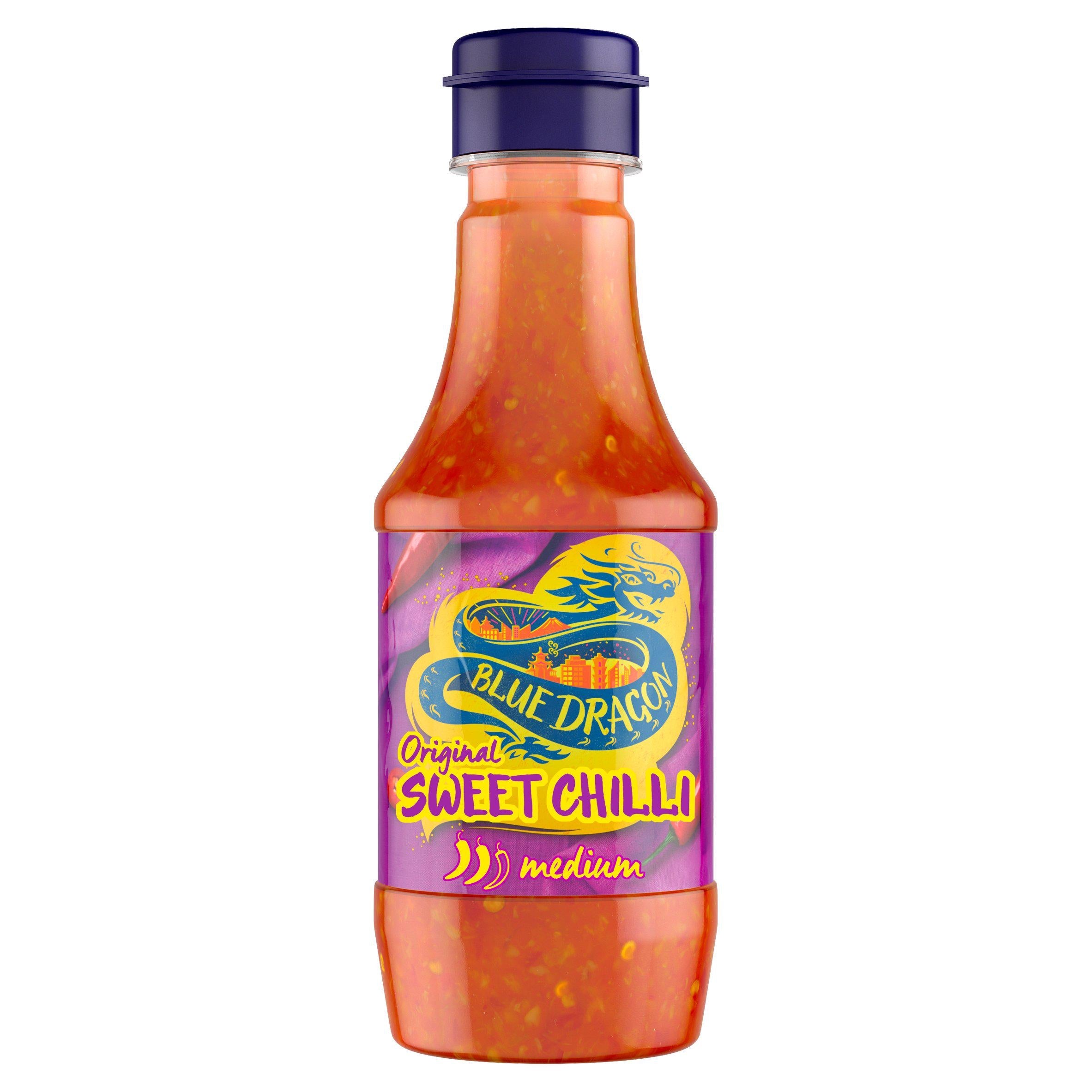 WSO -  Blue Dragon Original Thai Sweet Chilli Sauce 190ml 1x12