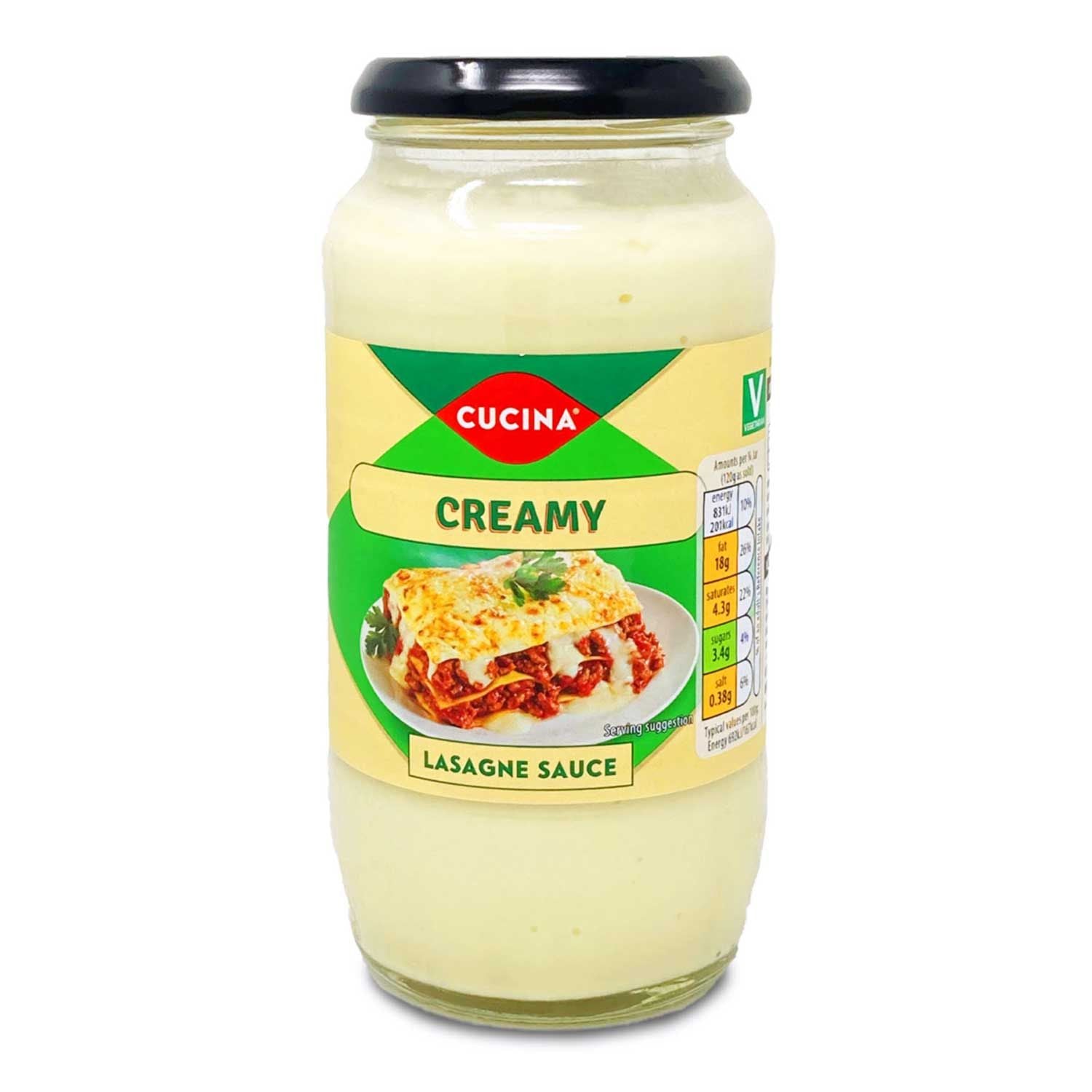 Cucina Creamy Lasagne Sauce 480g