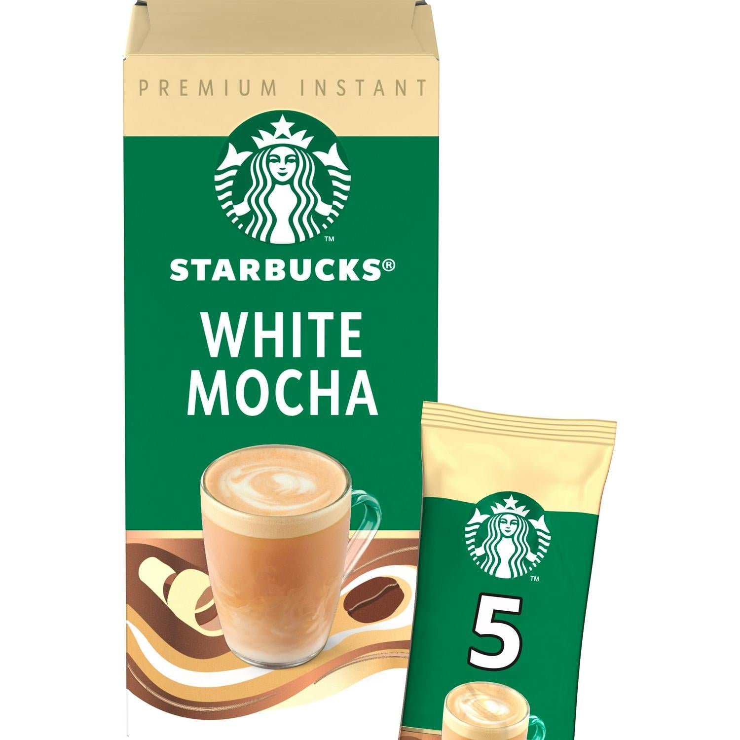 Starbucks Premium Instant White Mocha Sachets 24g