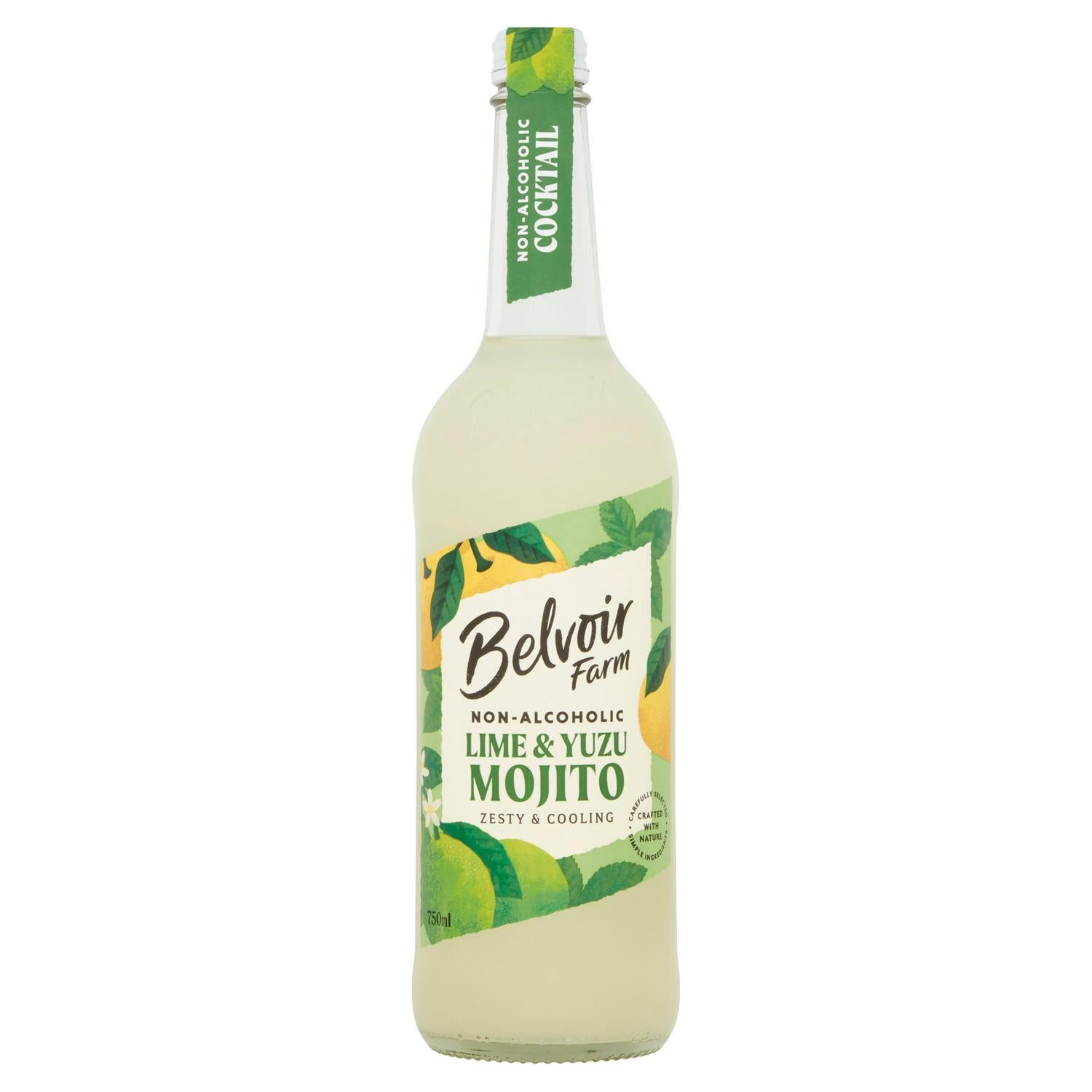 Belvoir Farm Non-Alcoholic Lime & Yuzu Mojito 750ml