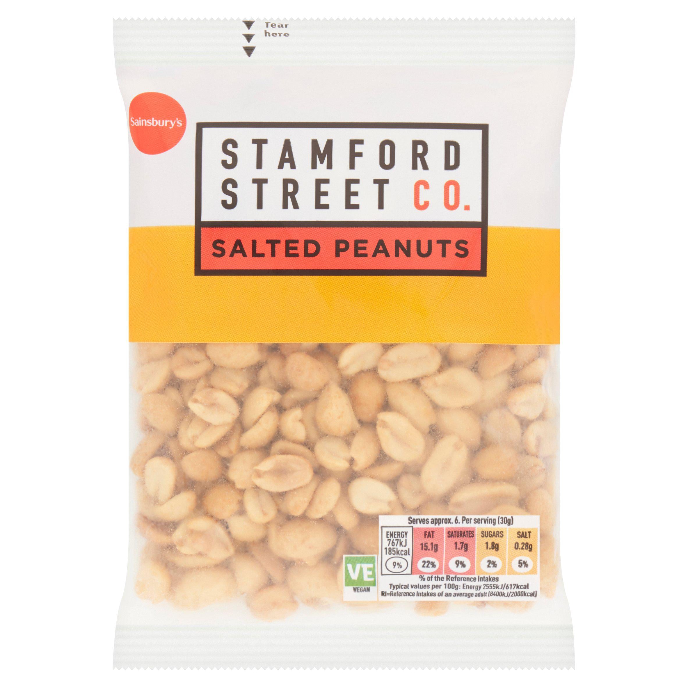 Stamford Street Co. Salted Peanuts 200g