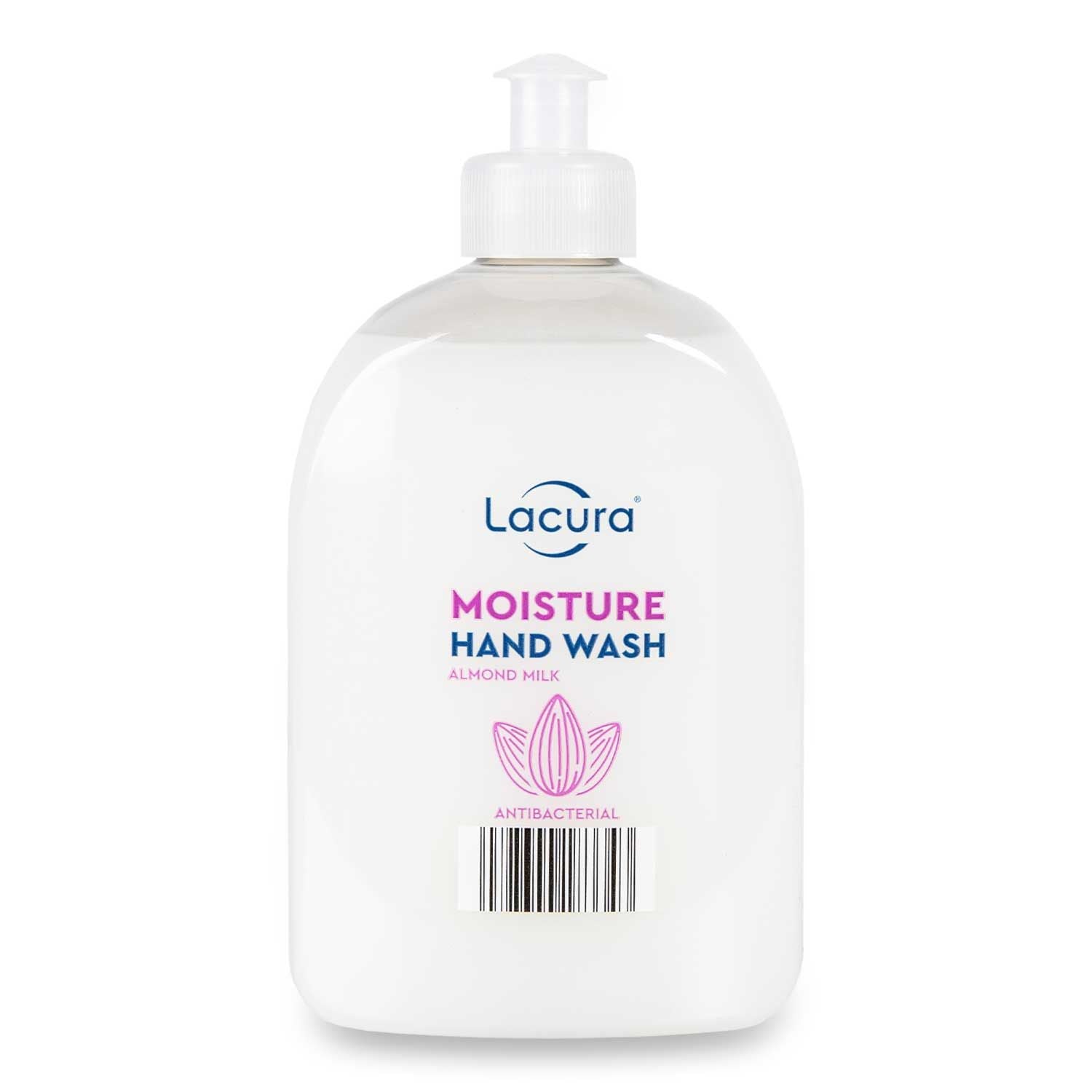 WSO -  Lacura Family Hand Wash - Almond Milk 500ml 1X6