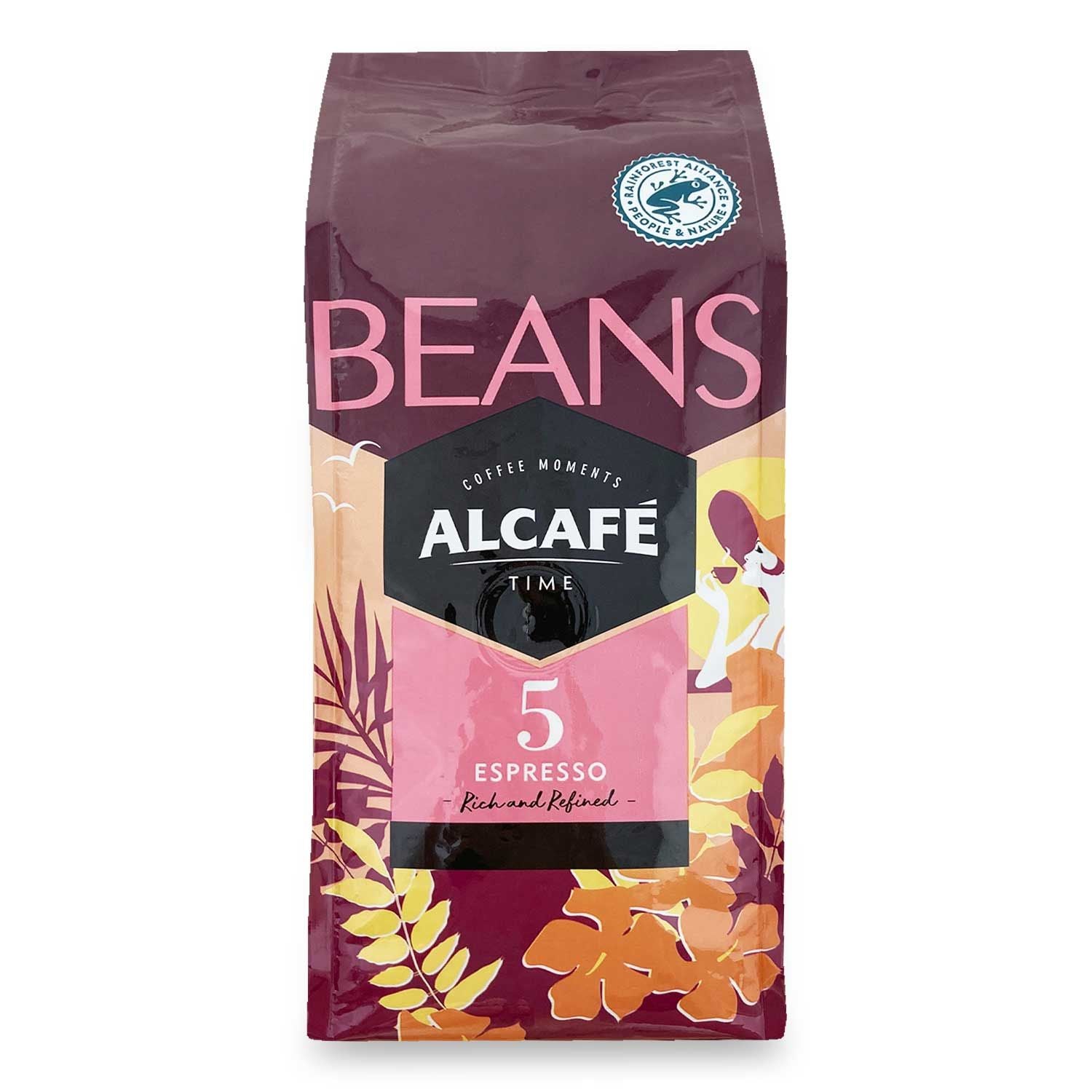 Alcafé Espresso Coffee Beans 227g/5 Pack