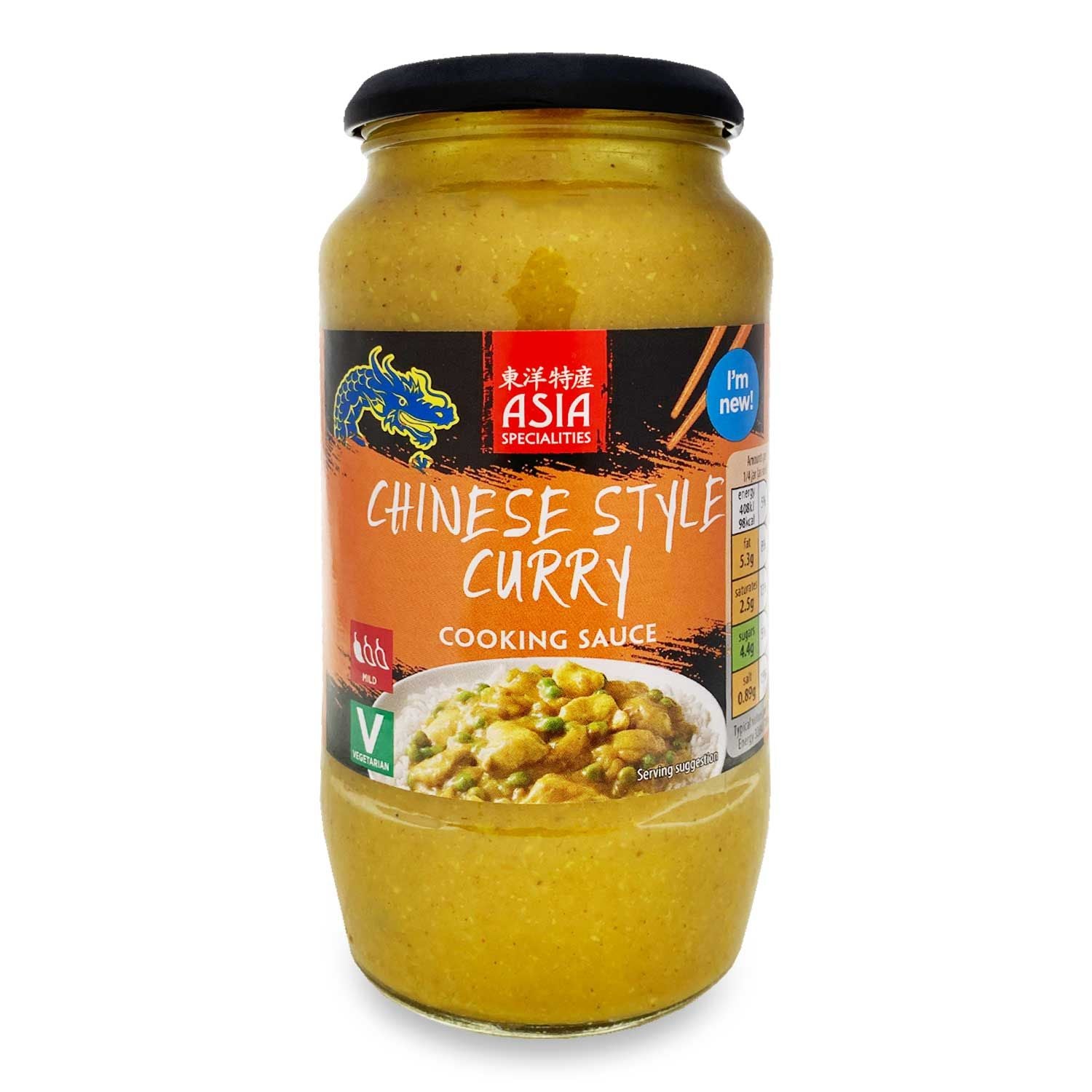 Asia Specialities Chinese Style Curry Cooking Sauce 500g