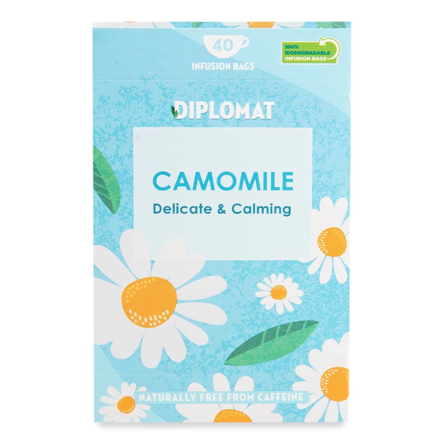 Diplomat Camomile Infusion Tea Bags 60g/40 Pack