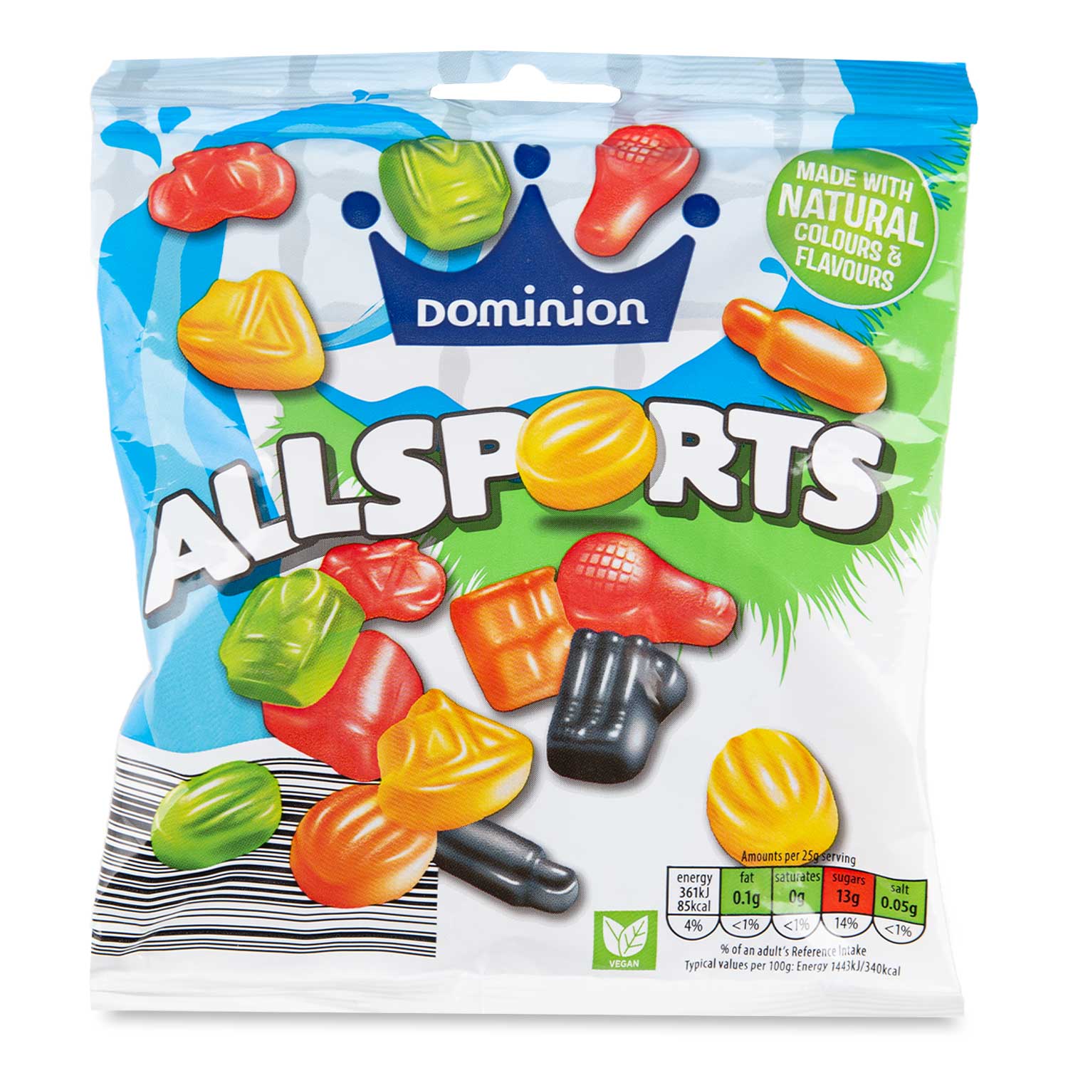 Dominion All Sports Fruit Gums 160g