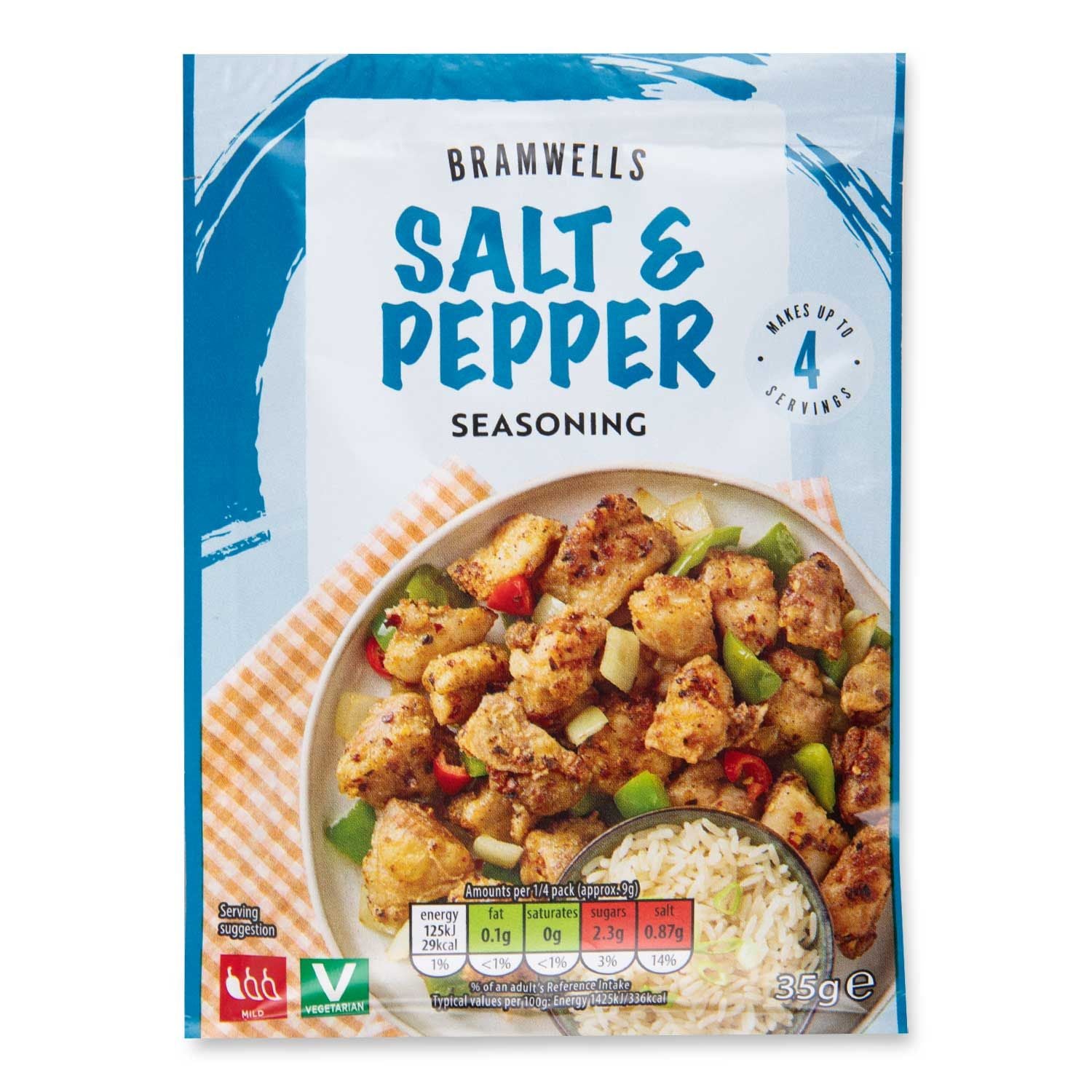 Bramwells Salt & Pepper Seasoning 35g