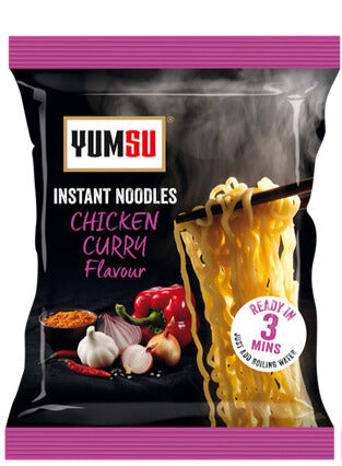 Yumsu Instant Noodles Chicken Curry Flavour 70g