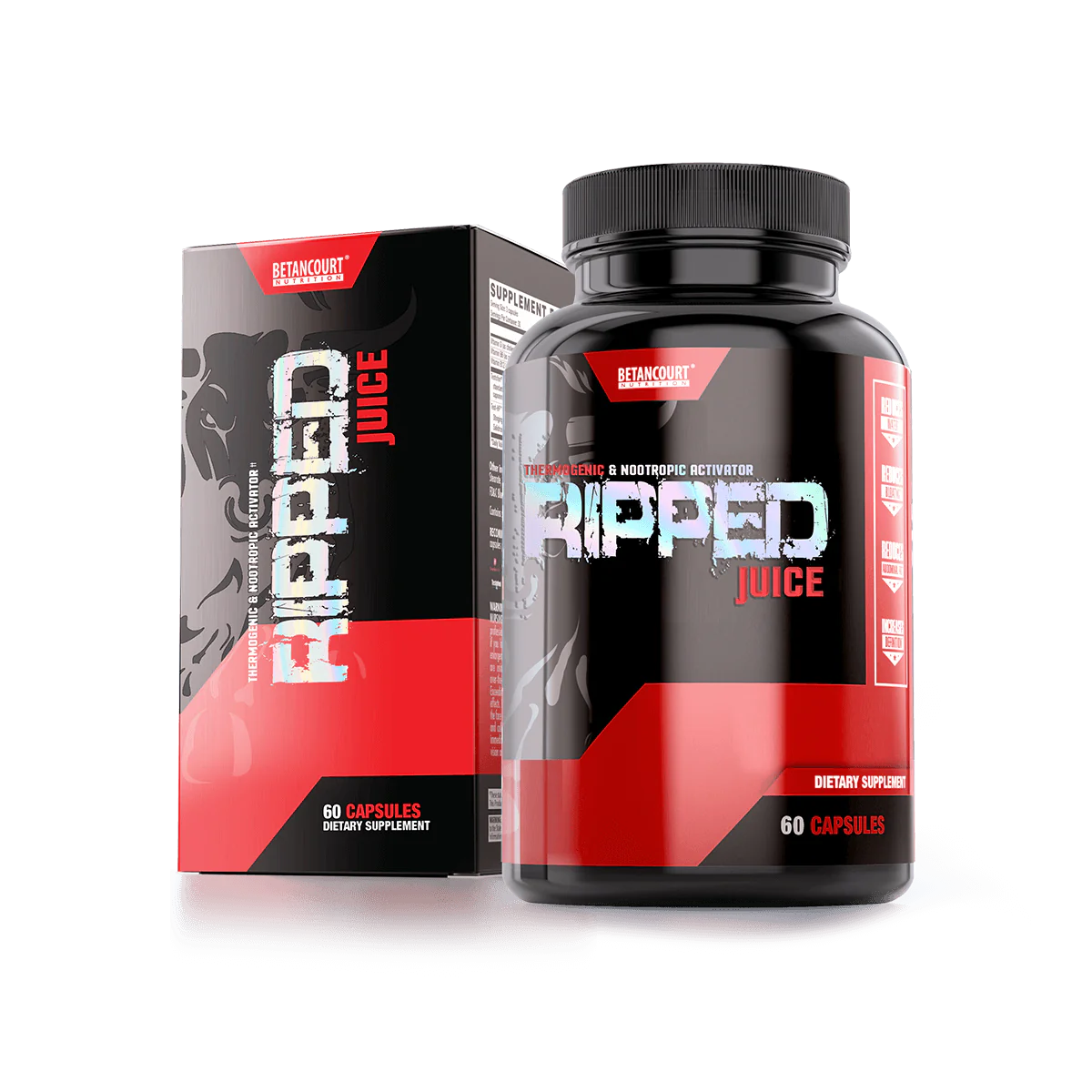 RIPPED JUICE THERMOGENIC & NOOTROPIC ACTIVATOR 60 Capsules