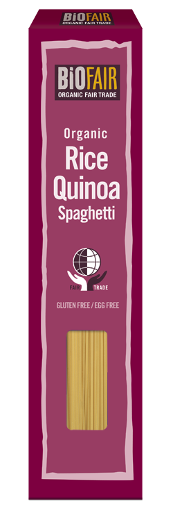 BioFair Rice Quinoa Spaghetti Organic ~ from Bolivia Fair Trade 250g