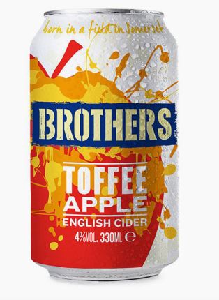 Brothers Toffee Apple Cider 330ml
