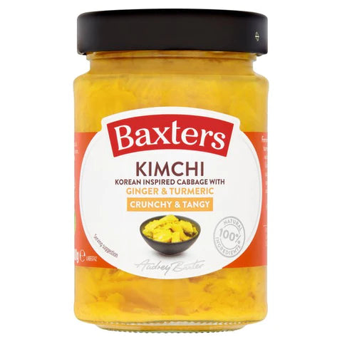 Baxters Korean Inspired Cabbage with Ginger & Turmeric Kimchi 300g