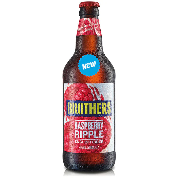 Brothers Raspberry Ripple cider 330ml