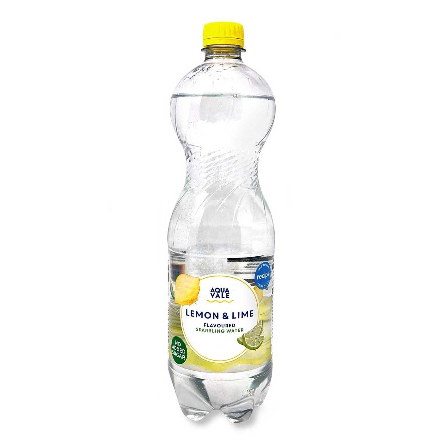 WSO - Aqua Vale Lemon & Lime Flavoured Sparkling Water 1l 1 x1 2
