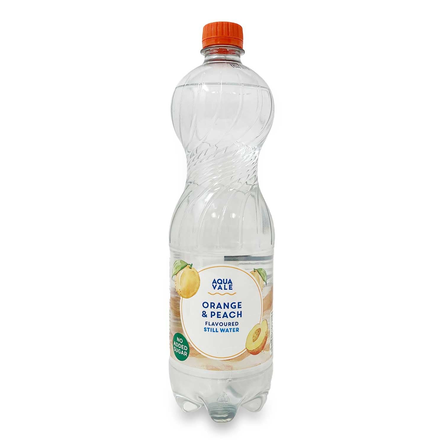 WSO-Aqua Vale Orange & Peach Flavoured Still Water 1 Litre  1 x 12