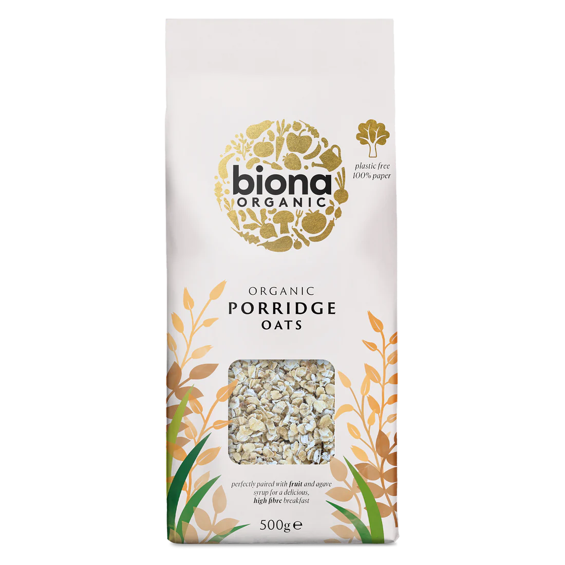Biona Organic PORRIDGE OAT FLAKES 500g